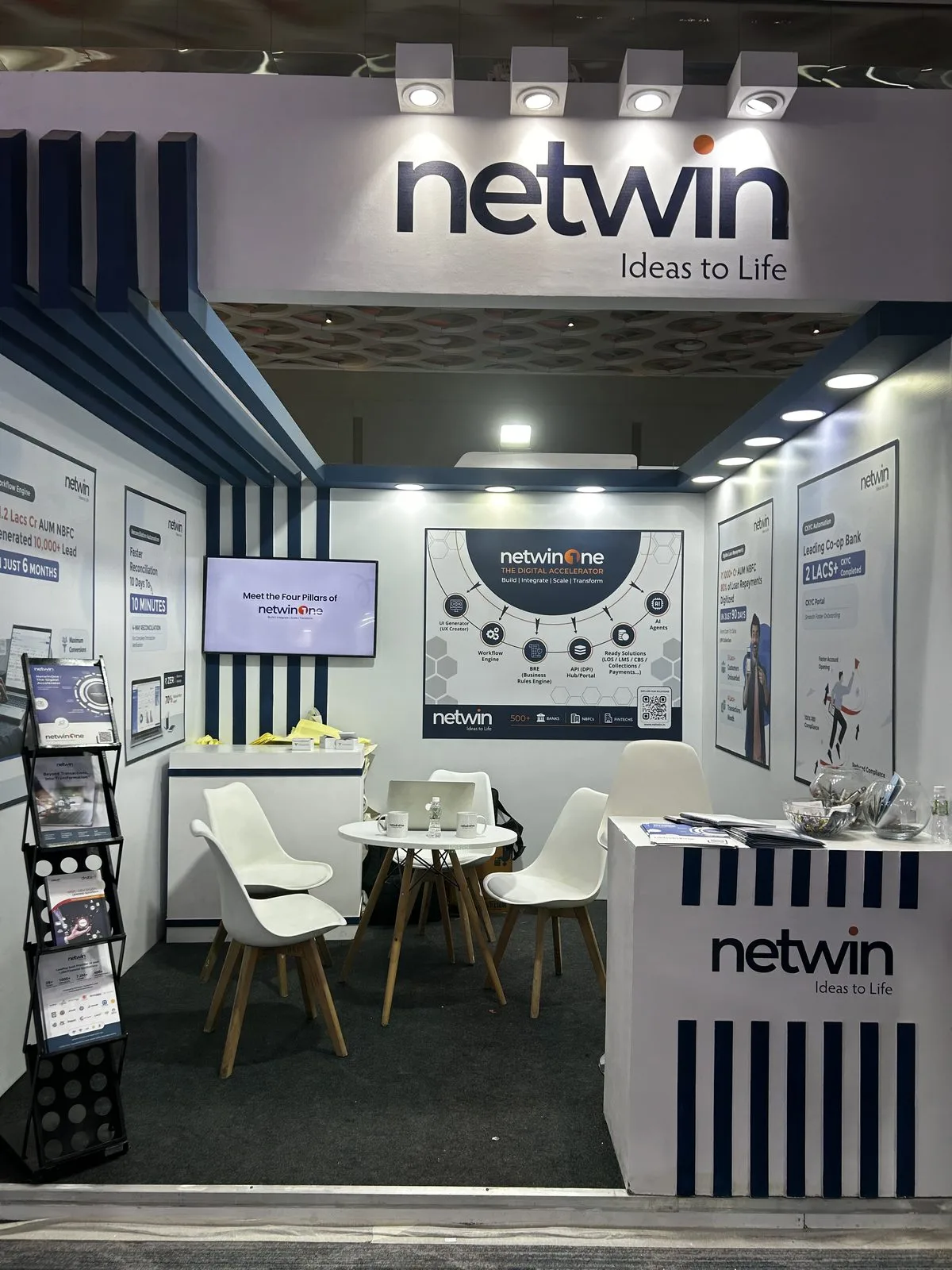 Inside the Netwin booth at GFF 2025